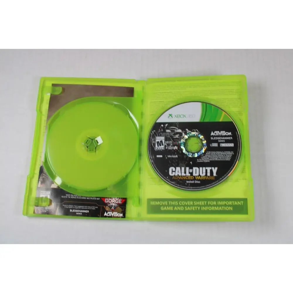 Call Of Duty Advanced Warfare Gold Ed. (2 Discs) Xbox 360 Game Complete